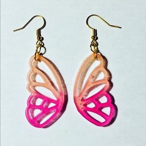 Handmade resin earrings